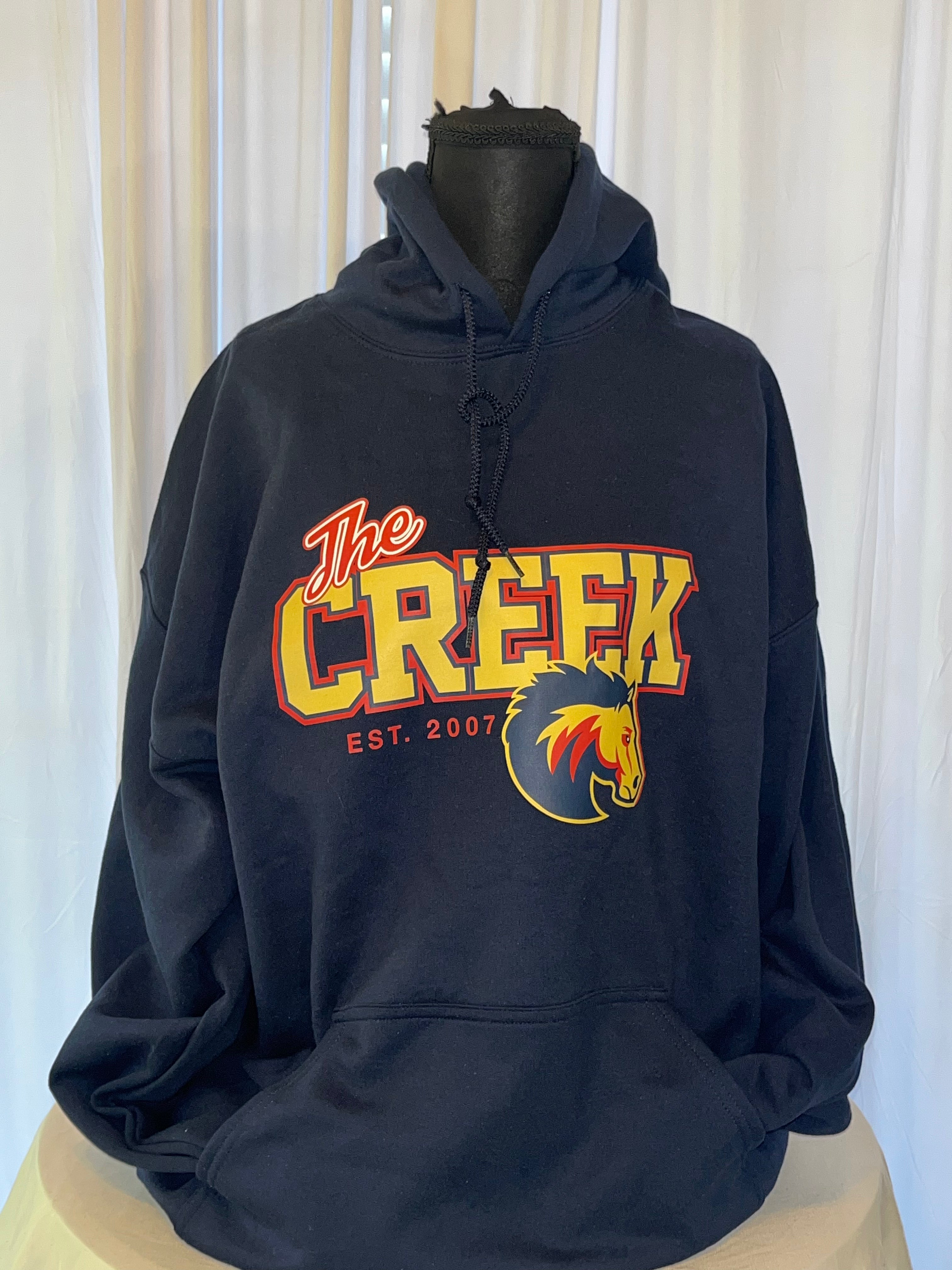 The Creek Vintage Pullover Hoodie MCHS